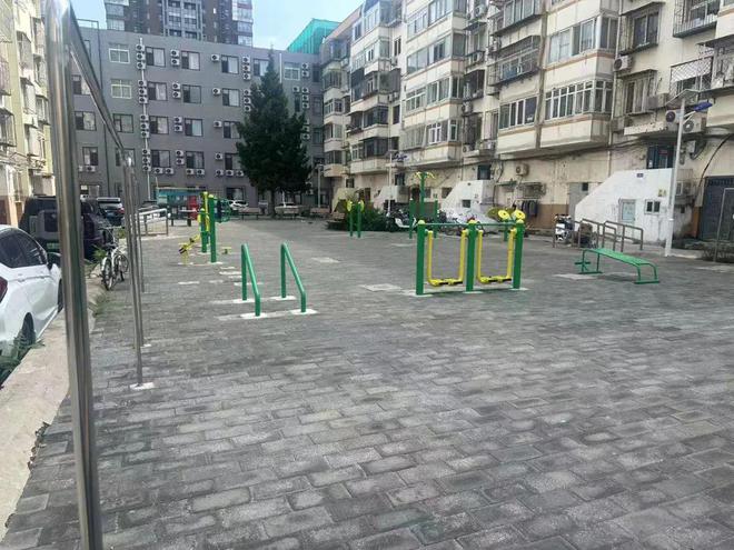 平米闲置高台变身“停车+休闲”空间k8凯发一触即发停车难？丰台700